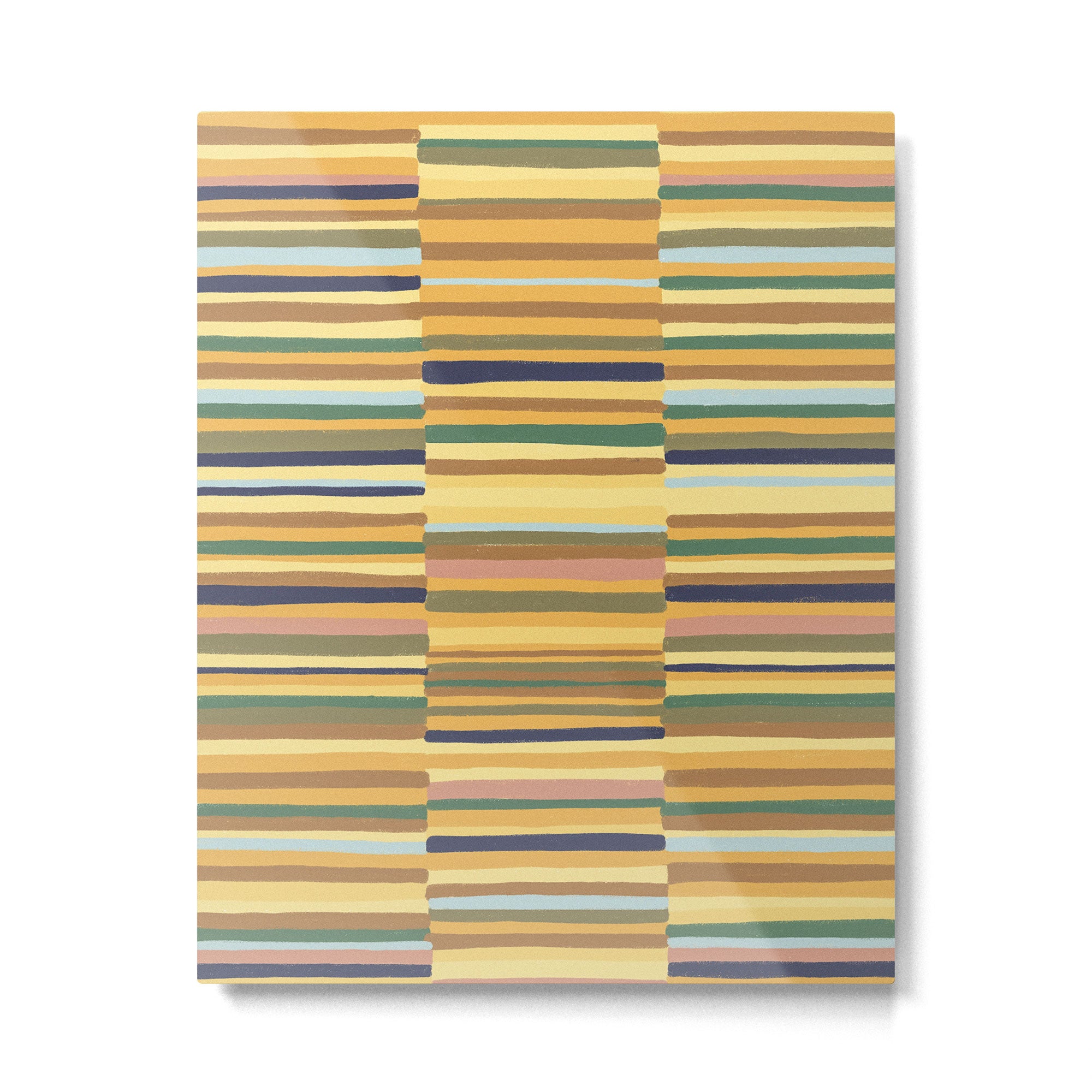 Striped pattern 03 Metal Print Gallery Image 6