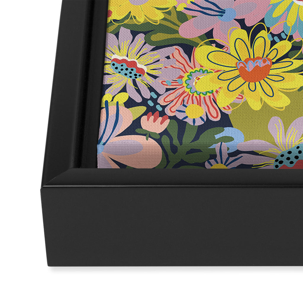 Summer bloom #2 Framed Canvas Print Gallery Image 3
