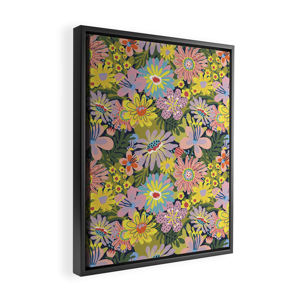 Summer bloom #2 Framed Canvas Print Gallery Image 2