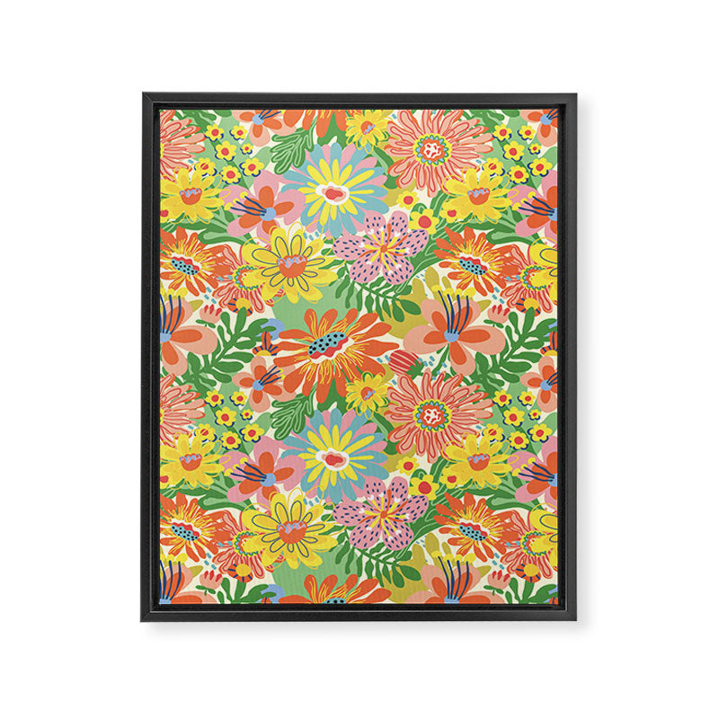 Summer bloom Framed Canvas Print Gallery Image 8