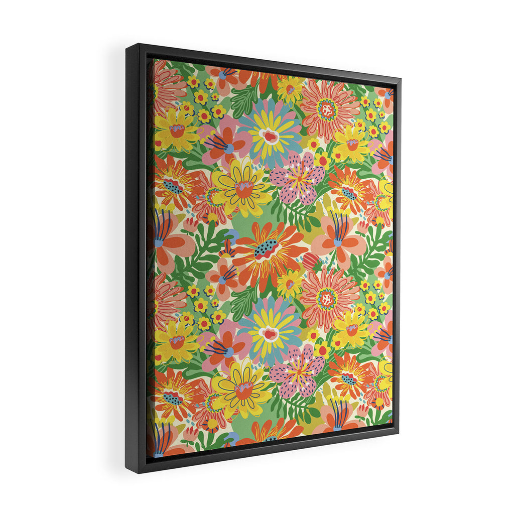 Summer bloom Framed Canvas Print Gallery Image 2
