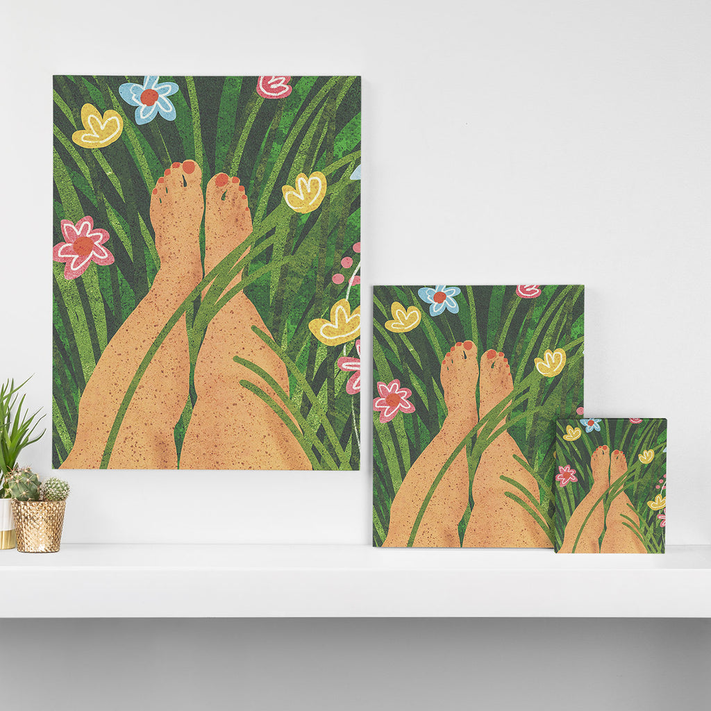 Summertime Canvas Print Gallery Image 3