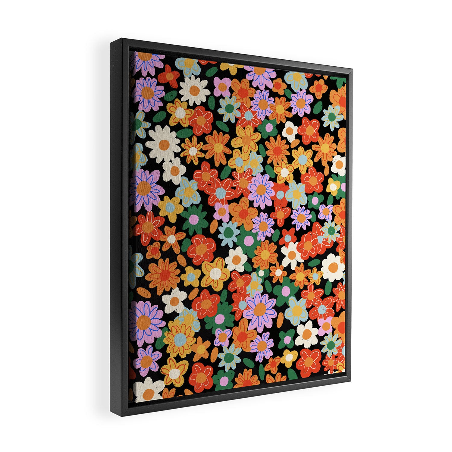 Sunday flowers Framed Canvas Print Gallery Image 2