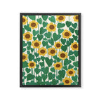 Sunflowers Framed Canvas Print Gallery Image 3