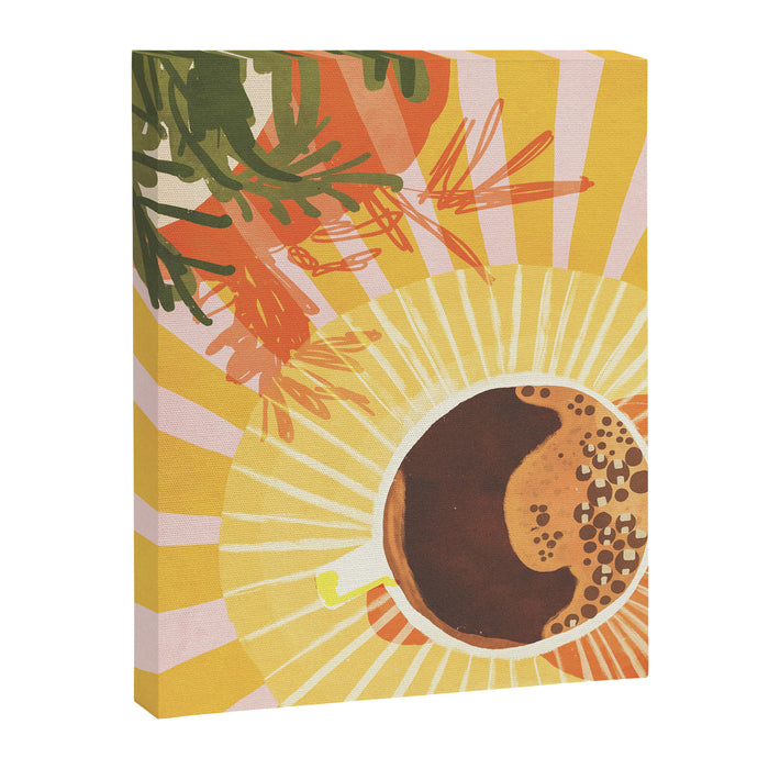 Sunny Cafe Canvas Print Gallery Image 1
