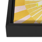 Sunny Cafe Framed Canvas Print Gallery Image 3