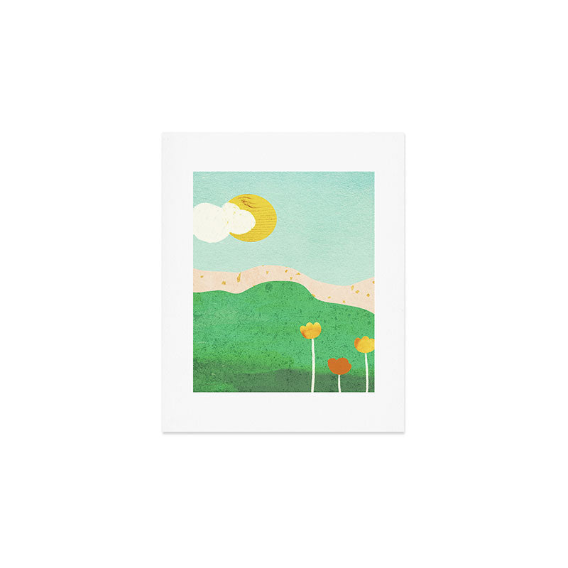 Sunny Day Art Print Gallery Image 1