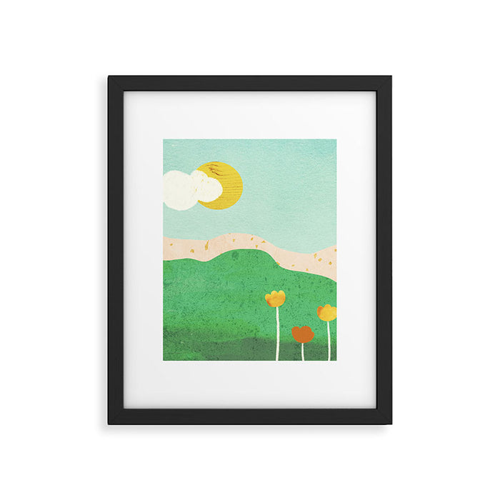 Sunny Day Framed Art Print Gallery Image 1
