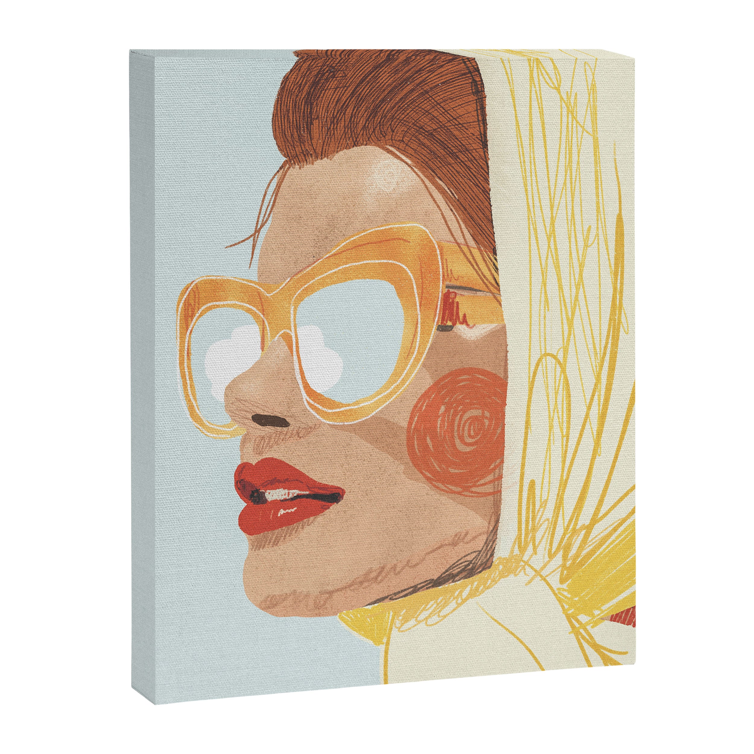 Sunny Lady Canvas Print Gallery Image 8