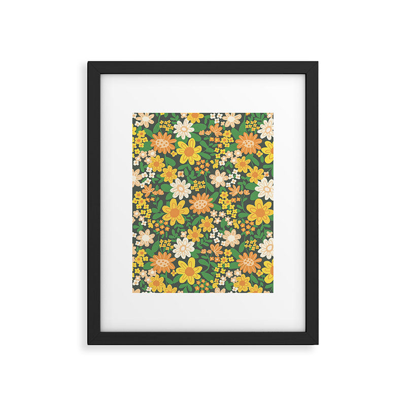 Sunny meadow Framed Art Print Gallery Image 6