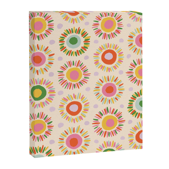 Sunny pattern Canvas Print Gallery Image 1