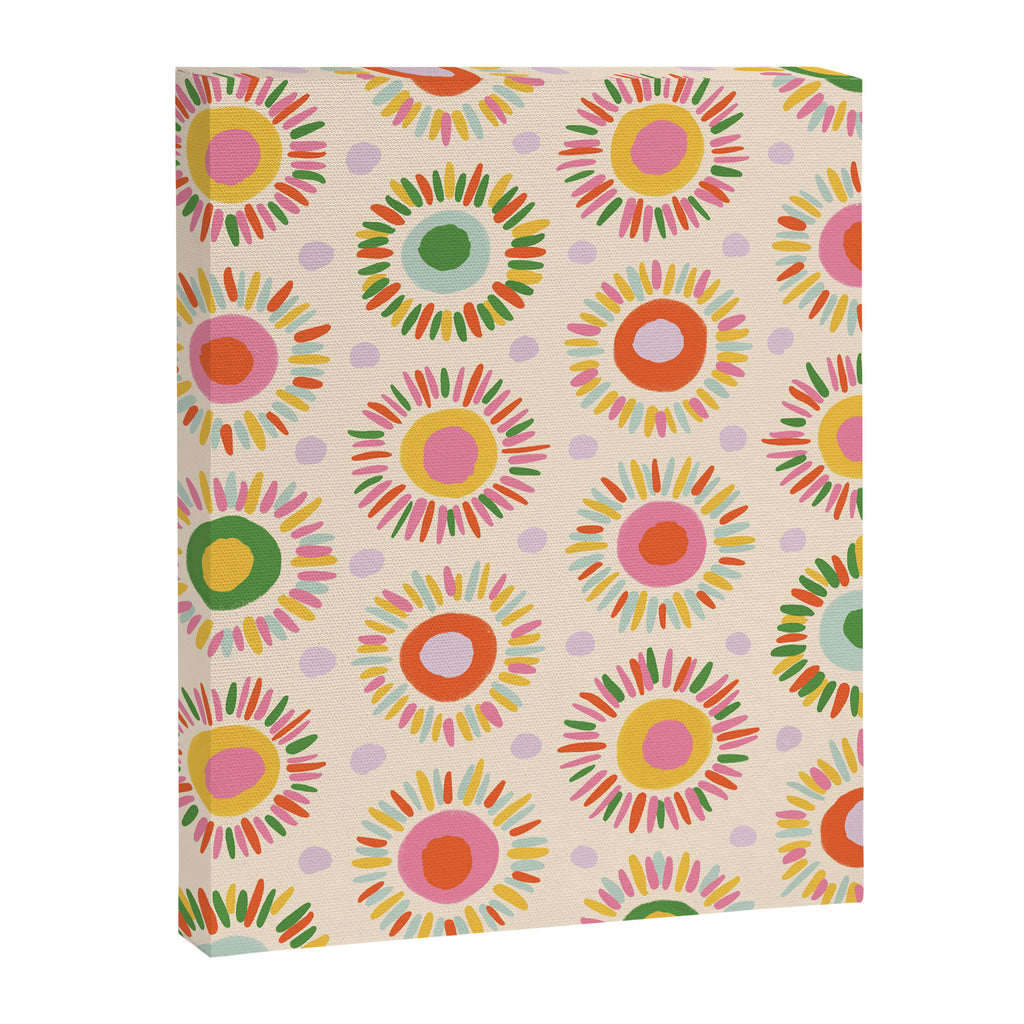 Sunny pattern Canvas Print Gallery Image 8