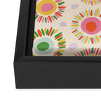 Sunny pattern Framed Canvas Print Gallery Image 3