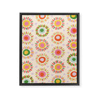 Sunny pattern Framed Canvas Print Gallery Image 8