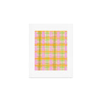 Sweet gingham Art Print Gallery Image 1