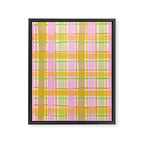 Sweet gingham Framed Canvas Print Gallery Image 8
