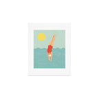Swimmer Art Print Gallery Image 1
