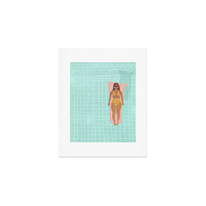 Swimming in Blue Art Print Gallery Image 1