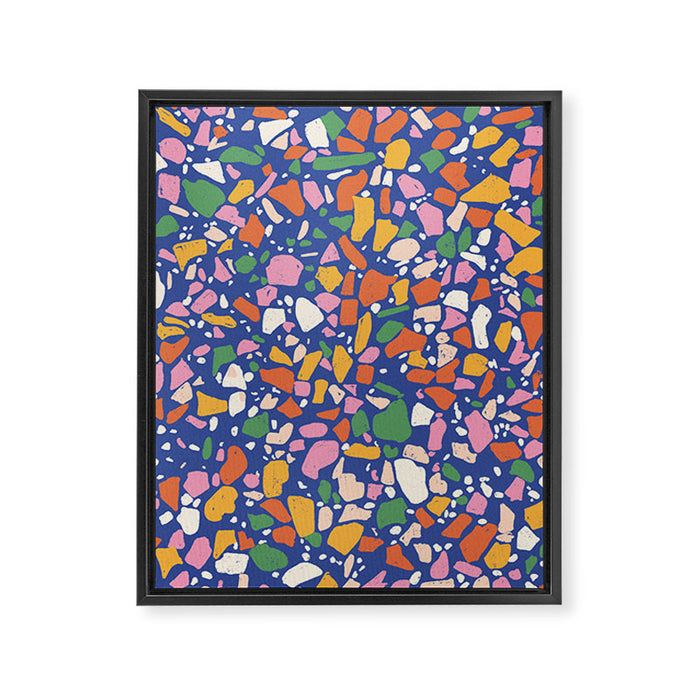 Terrazzo #1 Framed Canvas Print Gallery Image 1