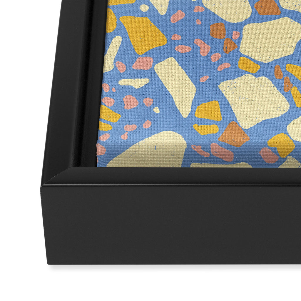 Terrazzo #3 Framed Canvas Print Gallery Image 3