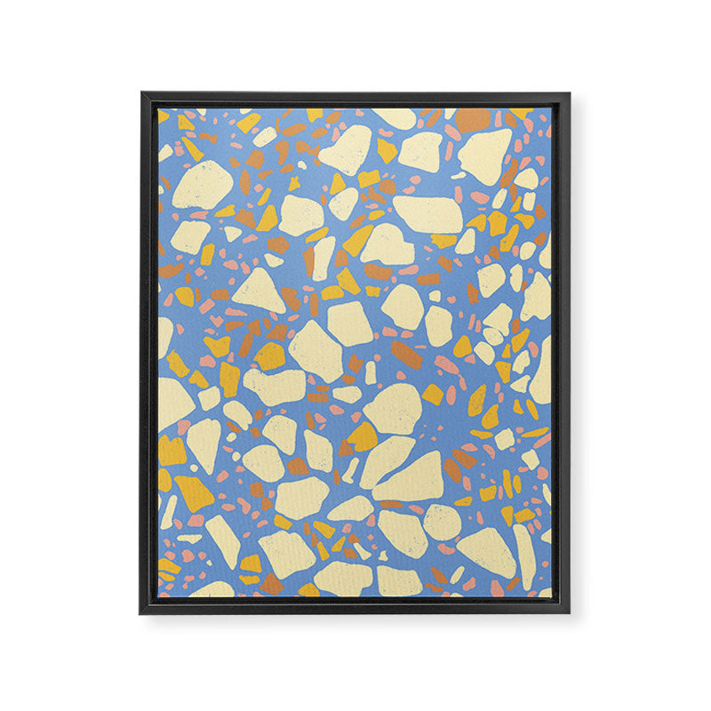 Terrazzo #3 Framed Canvas Print Gallery Image 8