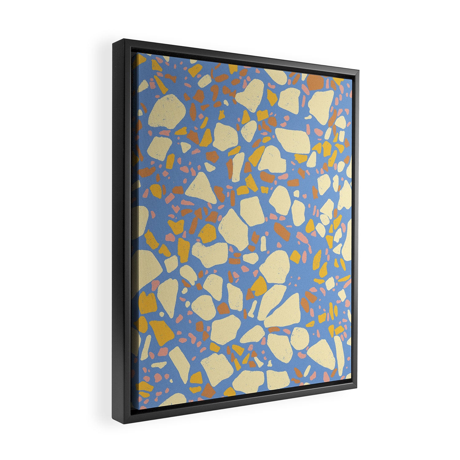 Terrazzo #3 Framed Canvas Print Gallery Image 2