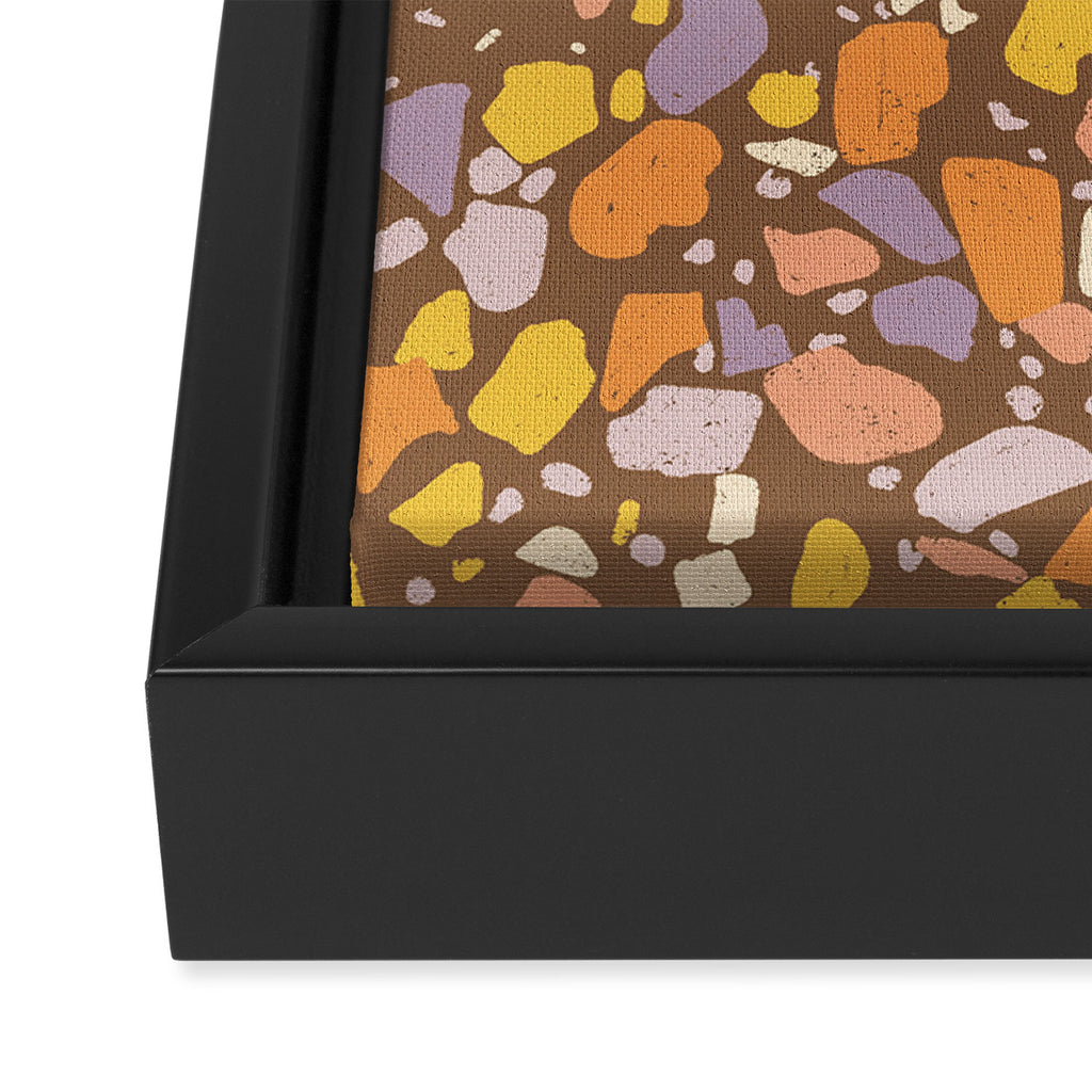 Terrazzo#2 Framed Canvas Print Gallery Image 3