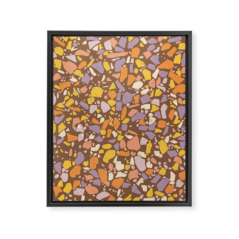 Terrazzo#2 Framed Canvas Print Gallery Image 8
