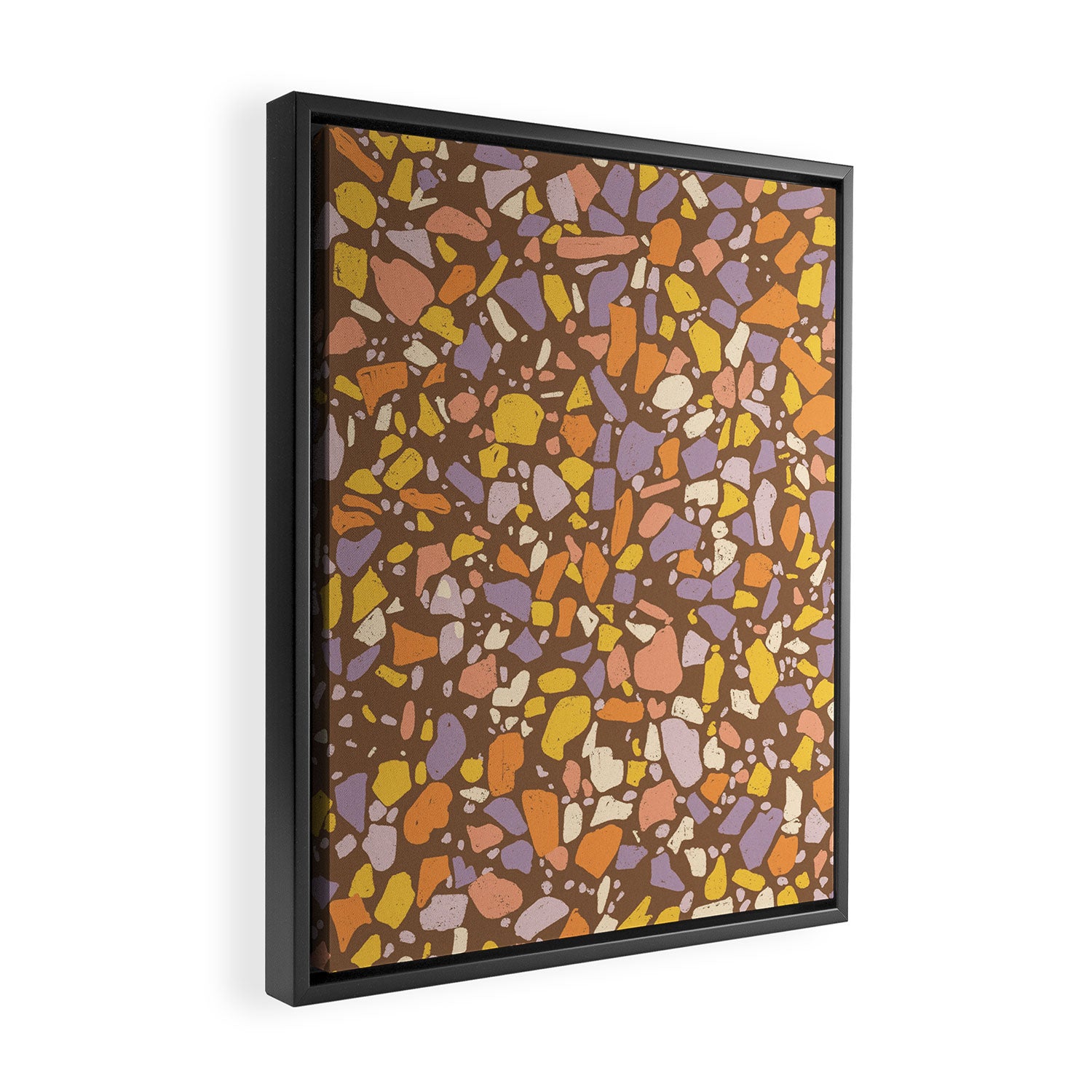 Terrazzo#2 Framed Canvas Print Gallery Image 2