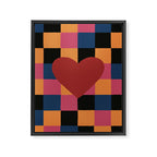 The heart Framed Canvas Print Gallery Image 8