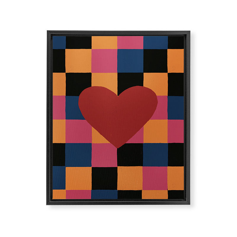 The heart Framed Canvas Print Gallery Image 8
