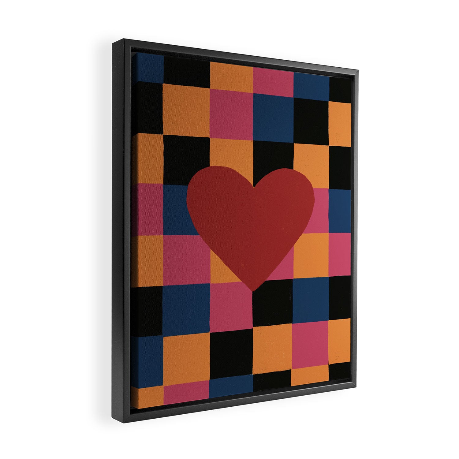 The heart Framed Canvas Print Gallery Image 2