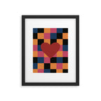 The heart Framed Art Print Gallery Image 6