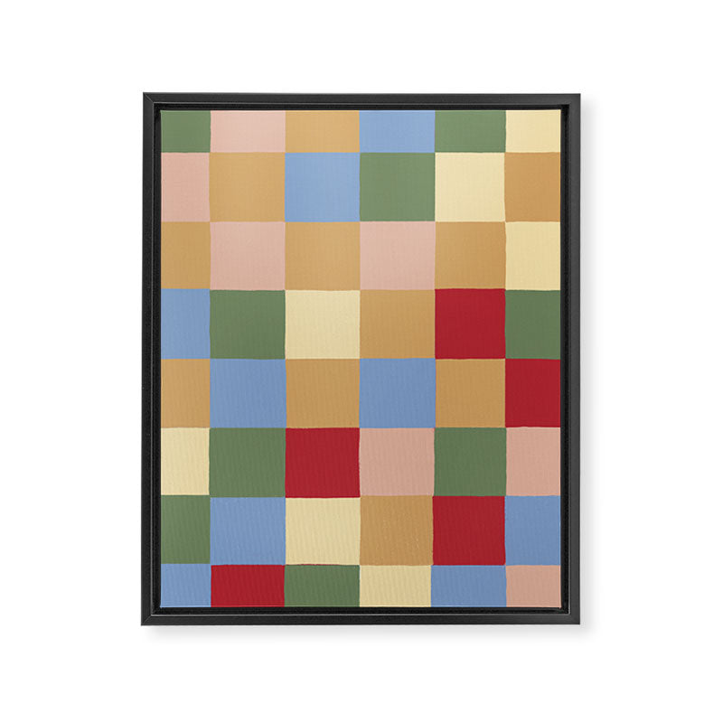Tiles II Framed Canvas Print Gallery Image 6