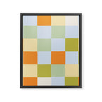 Tiles III Framed Canvas Print Gallery Image 8