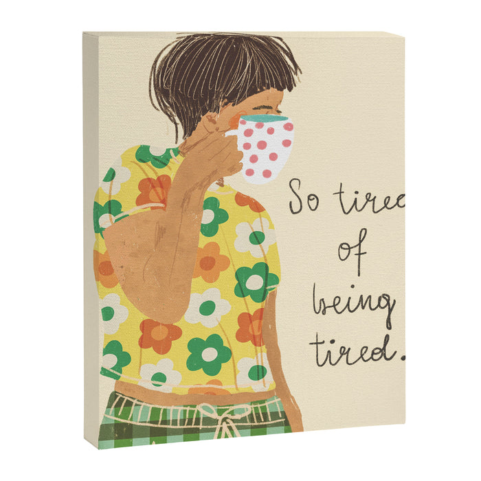 Tired Canvas Print Gallery Image 1