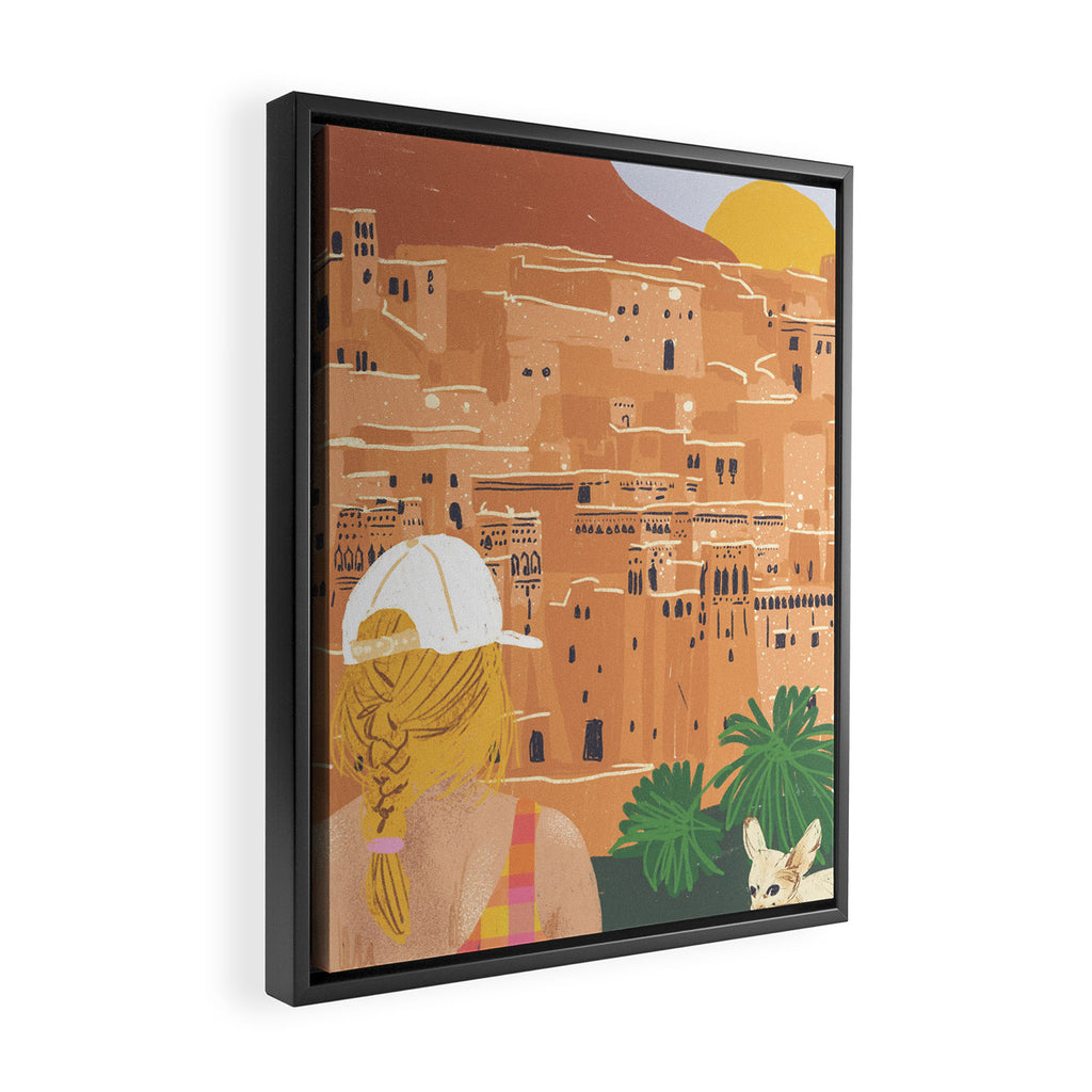 Travelist Framed Canvas Print Gallery Image 2
