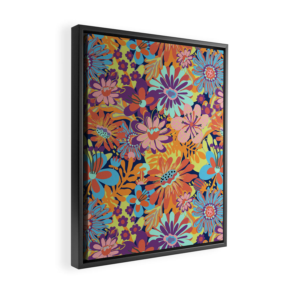 Tropical bloom Framed Canvas Print Gallery Image 2