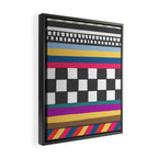 Tv screen Framed Canvas Print Gallery Image 2