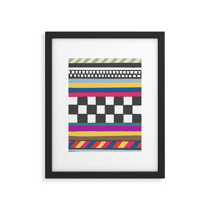 Tv screen Framed Art Print Gallery Image 1