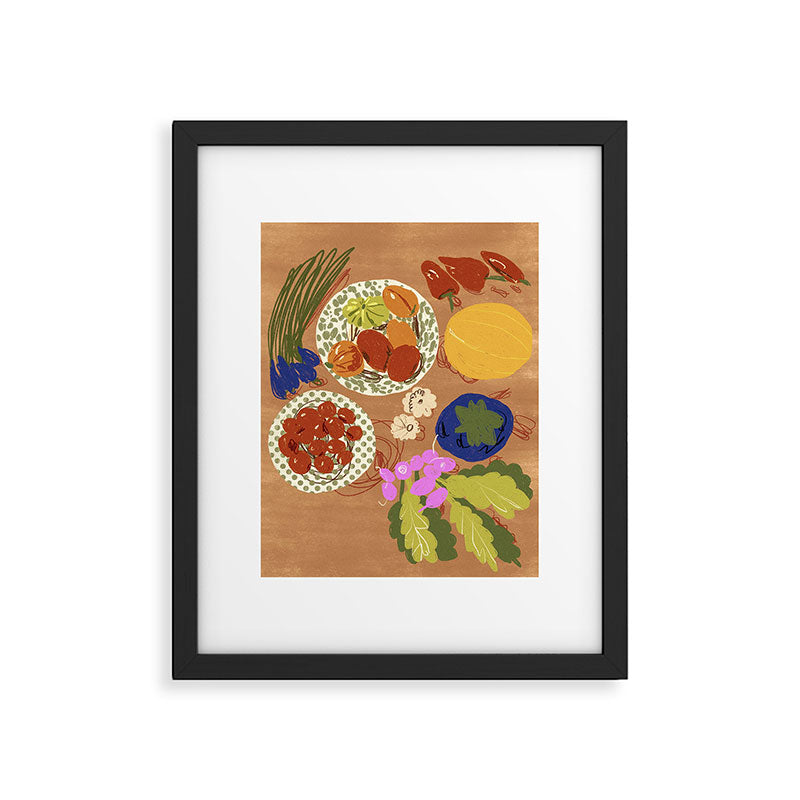 Vegetables Framed Art Print Gallery Image 6
