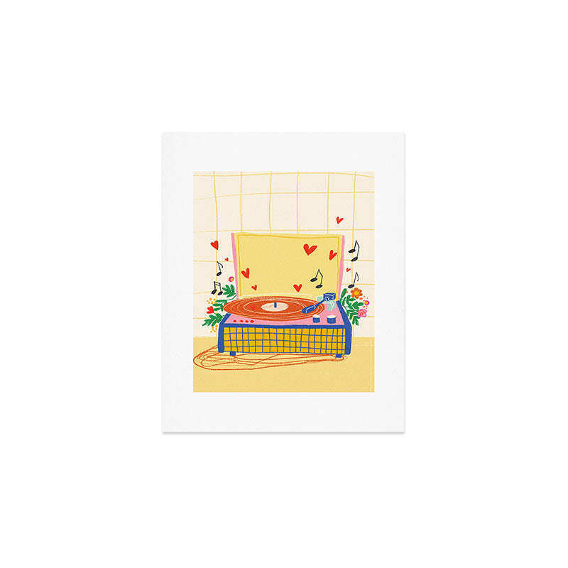 Vinyl love Art Print Gallery Image 1