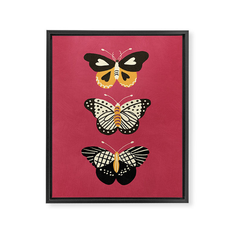 Viva butterflies Framed Canvas Print Gallery Image 6
