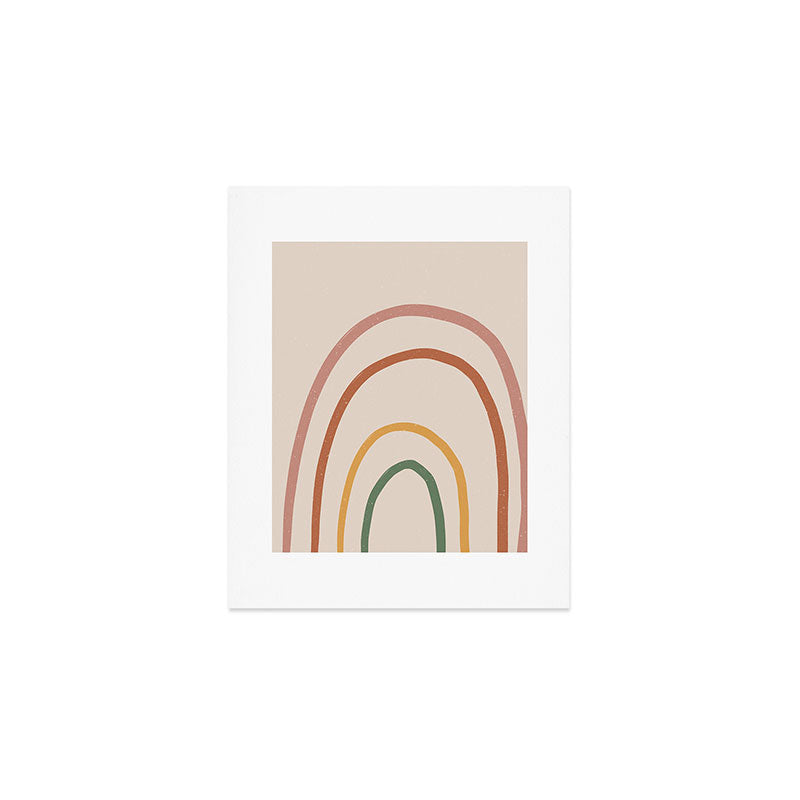 Warm Rainbow Art Print Gallery Image 1