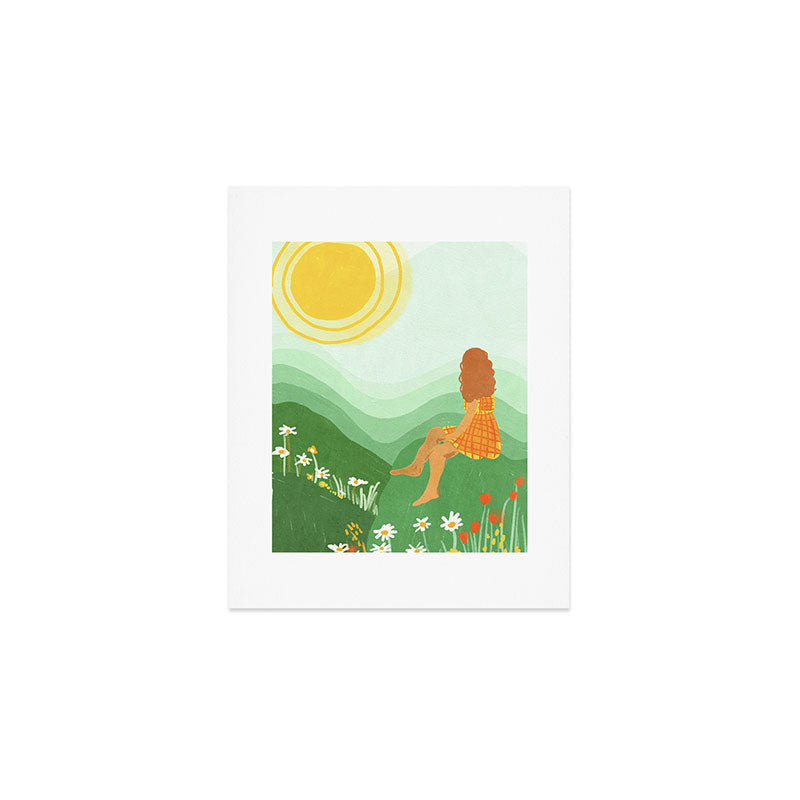 Warm summer day Art Print Gallery Image 1