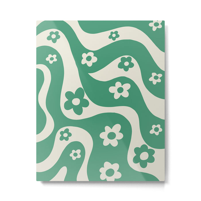Wavy Metal Print Gallery Image 1