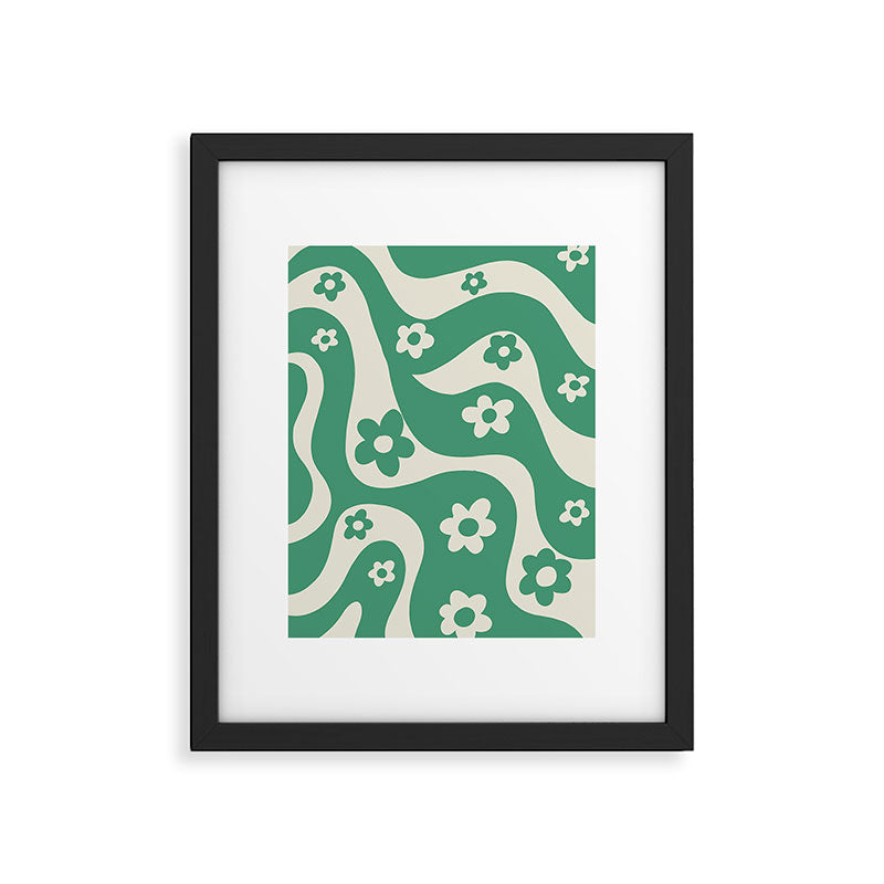 Wavy Framed Art Print Gallery Image 6