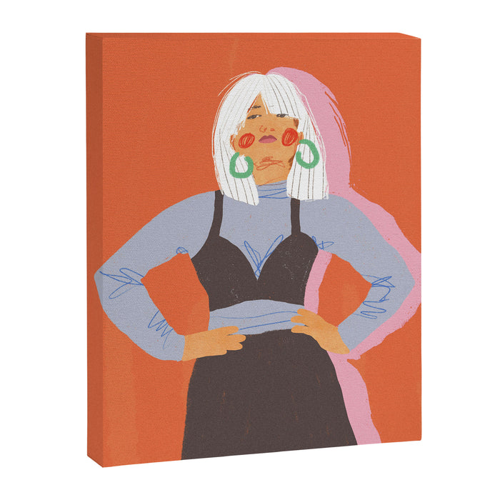 Womenâs Power Canvas Print Gallery Image 1