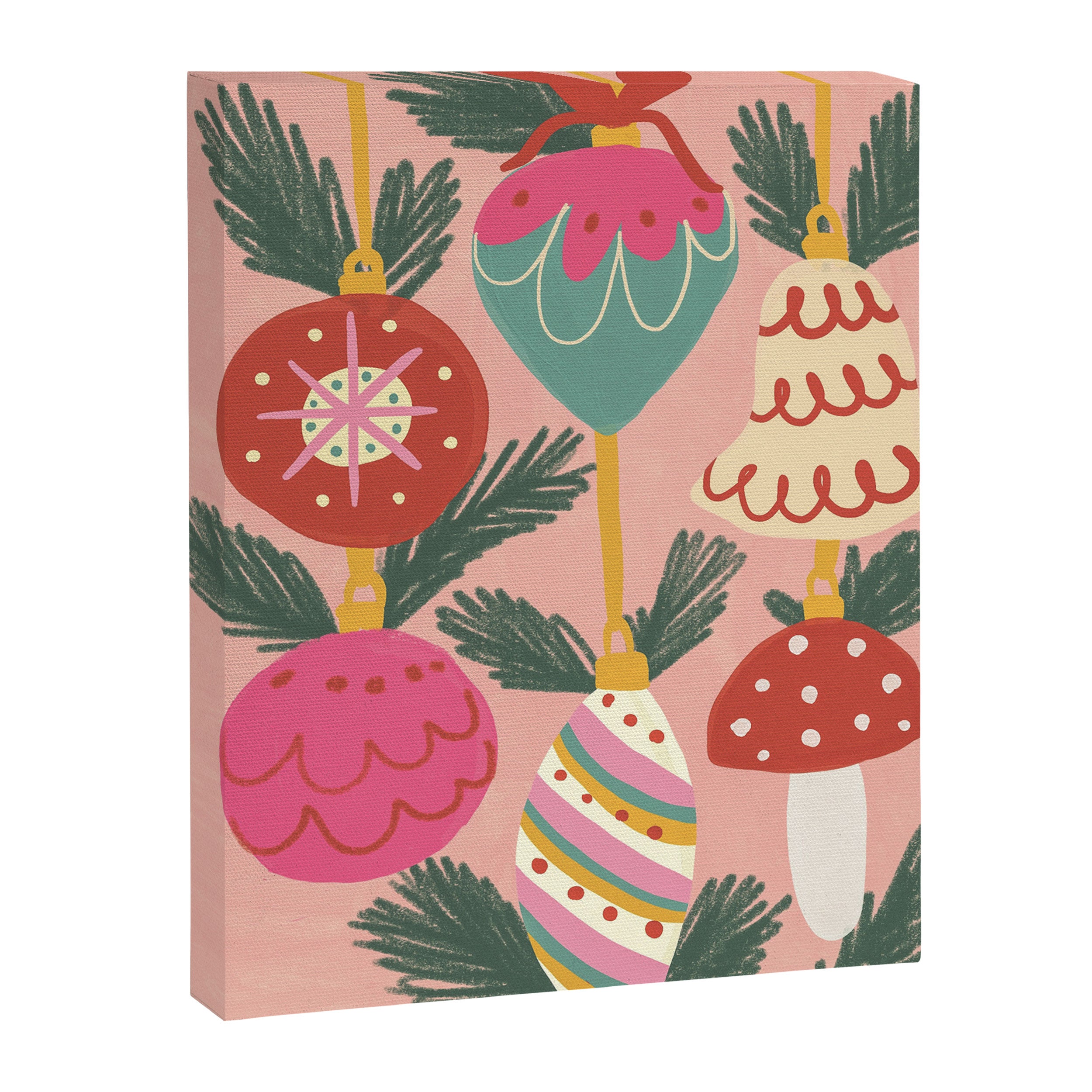 Xmas ornaments Canvas Print Gallery Image 6