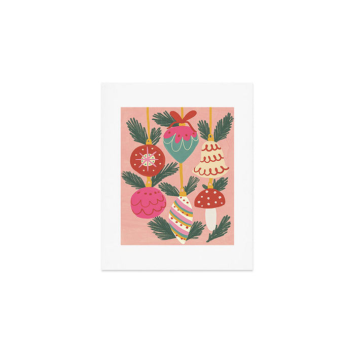Xmas ornaments Art Print Gallery Image 1